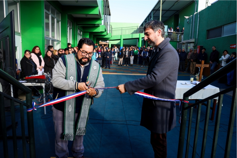 inauguración  nuevo pabellón