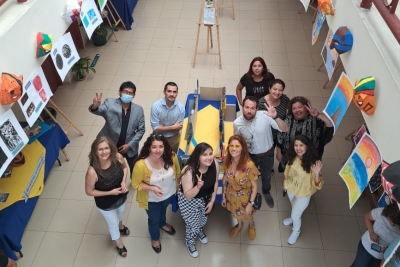 Exposición Docente y Estudiantes en Secreduc