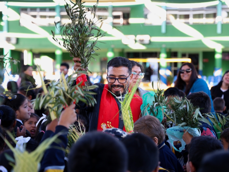 Con fe y alegría: se da inicio a la Semana Santa con emotiva celebración