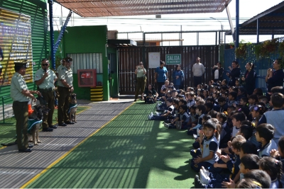 Visita Carabineros de Chile - Educación Parvularia