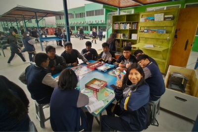 Nuevas actividades en el patio de Enseñanza Media