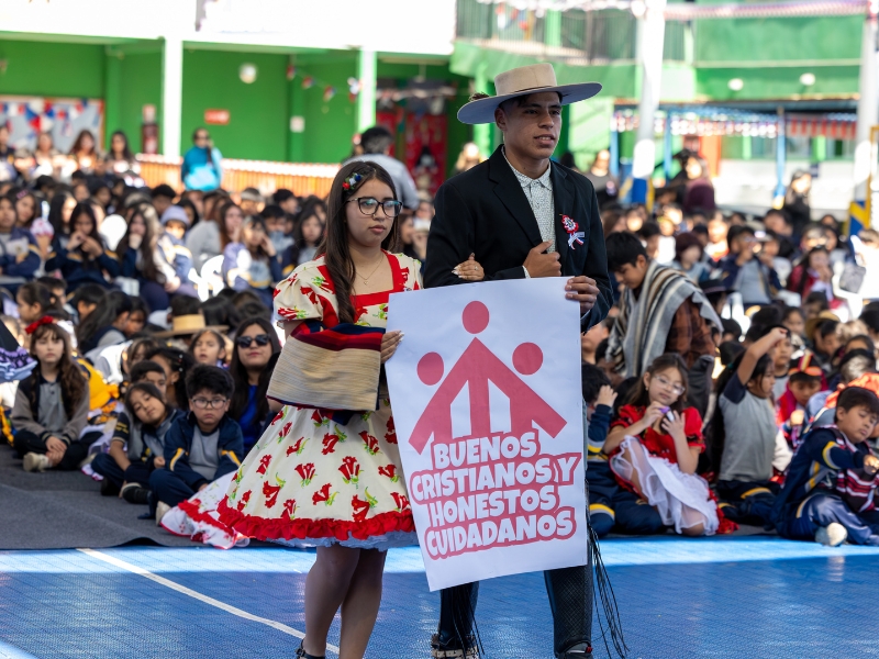 Liturgia de Acción de Gracias y muestra folclórica de Prebásica