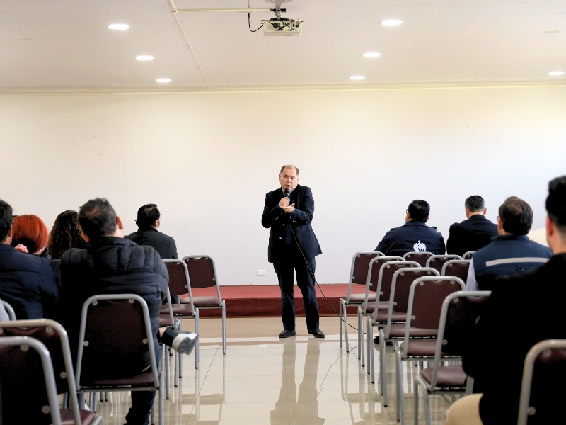 Visita del Padre Nelson Moreno, Provincial de los Salesianos en Chile